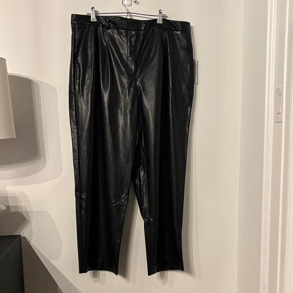 Black Leather Pants